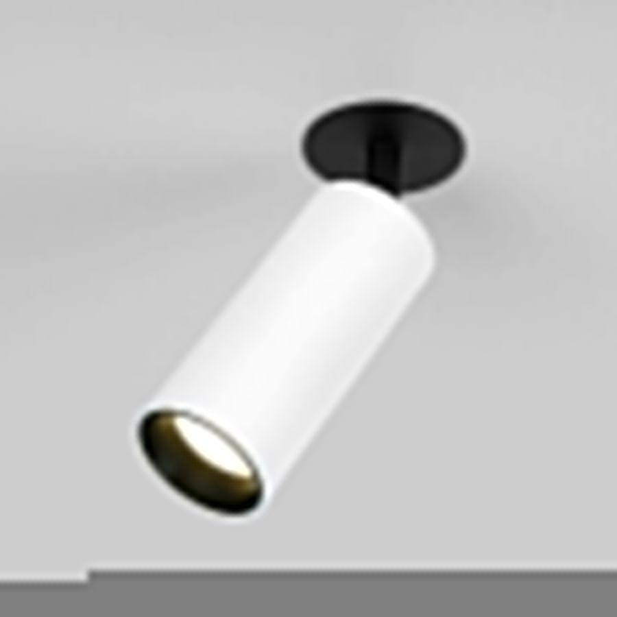 Встраиваемый светодиодный спот Elektrostandard Diffe 25052/Led белый/черный a058173