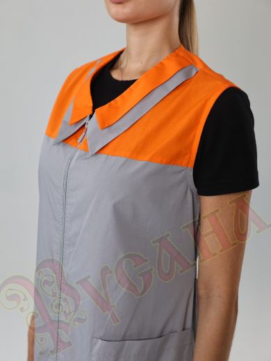 сарафан серый для униформы