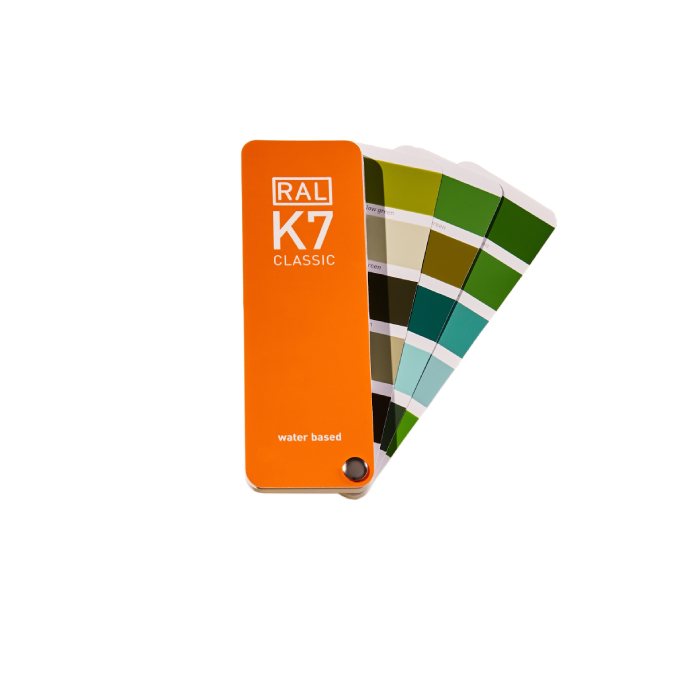 Tecsa Каталог цветов RAL Classic K7 Water-Based 216 цветов