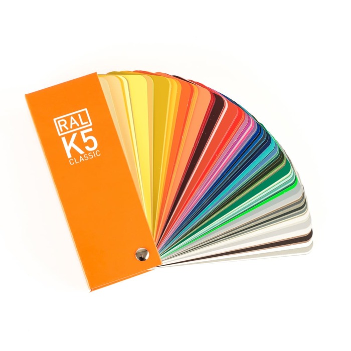 Tecsa Каталог цветов RAL Classic K5 (полуматовый веер) 215 цветов