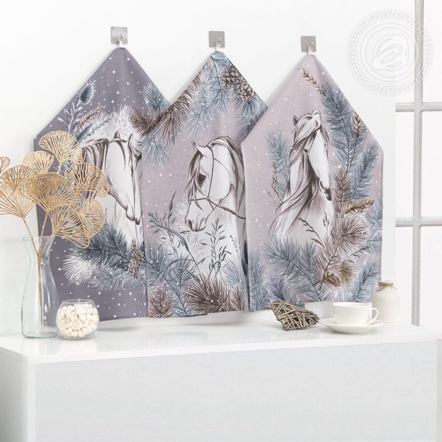 Набор полотенец из рогожки "Поэма" (2шт.)