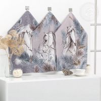 Набор полотенец из рогожки "Поэма" (2шт.)