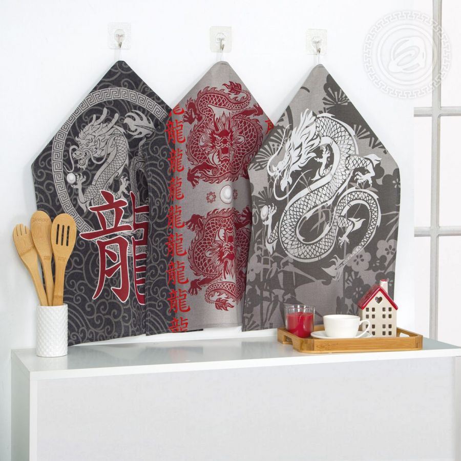 Набор полотенец из рогожки "Путь богатства" (3шт.)