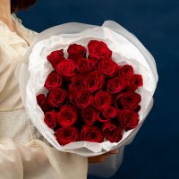 Роза красная 40см (Кения)