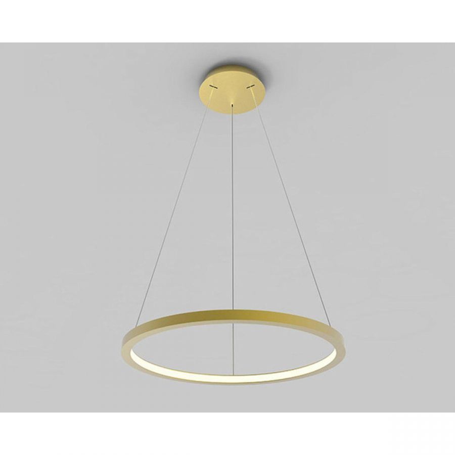 Подвесной светодиодный светильник Italline IT013-6028 gold 3000K
