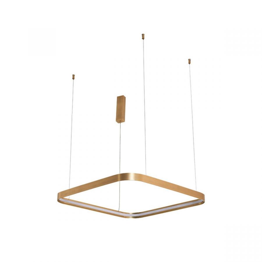 Подвесной светодиодный светильник Italline IT013-6024 gold 3000K