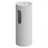 Рифленая апольная раковина Sole Corian 40x13 см, цвет белый матовый схема 6 Рифленая апольная раковина Sole Corian 40x13 см, цвет белый матовый схема 6