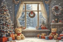 Фон стена "Fir №47"