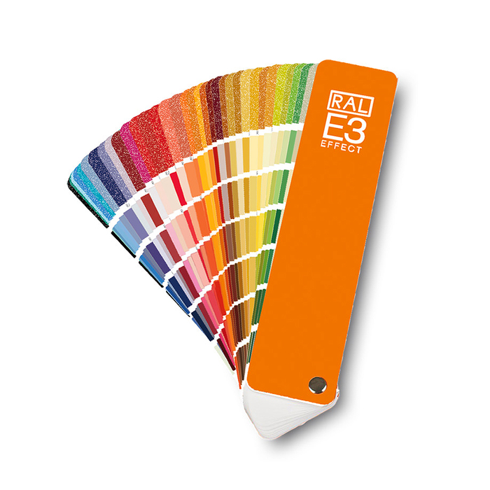 Tecsa Каталог цветов RAL Effect Е3 (веер с оттенками) 490 цветов