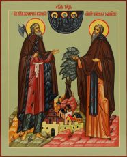 Икона Лаврентий и Тихон Калужские (UV-печать)(10172)