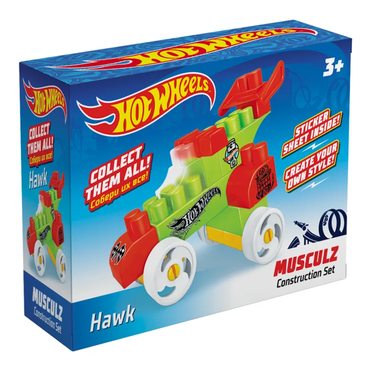 Конструктор "hot wheels" машинка "musculz Hawk"