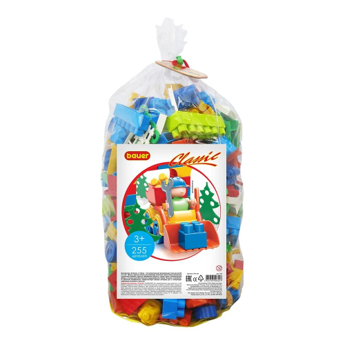 Конструктор "Классик" 255 деталей