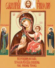 Тучная гора икона Божией Матери (UV-печать)(10185)