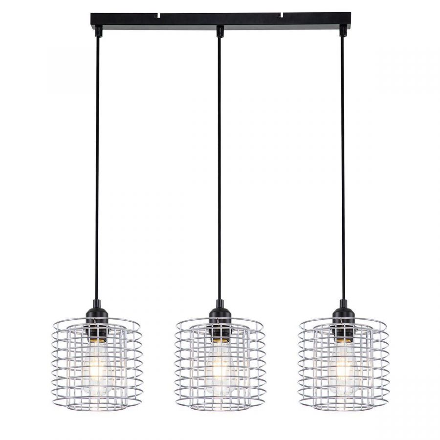 Подвесной светильник Escada Grid 10190/3S Chrome