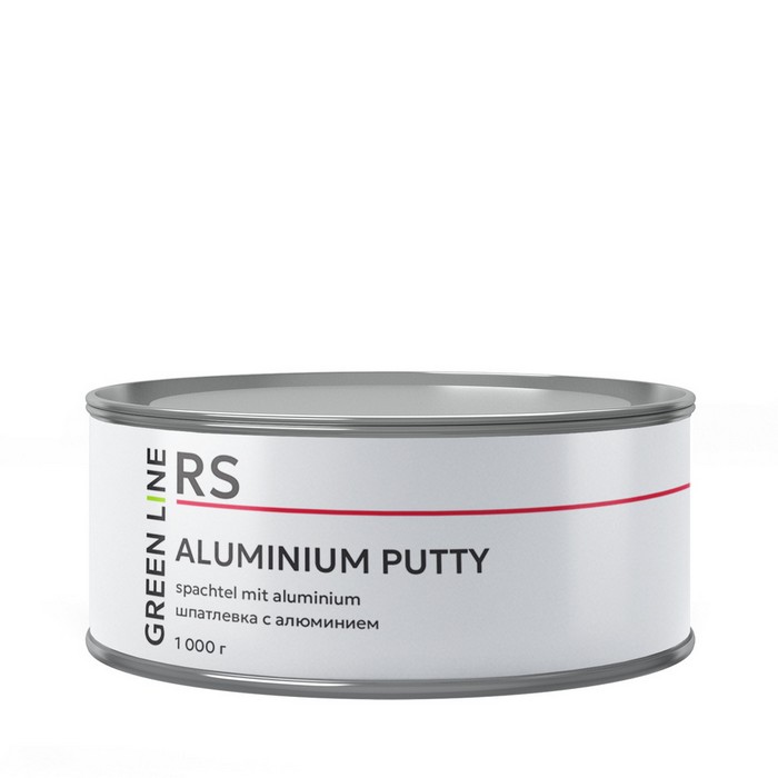 Green Line Aluminium Putty Шпатлевка с алюминием, объем 1кг.