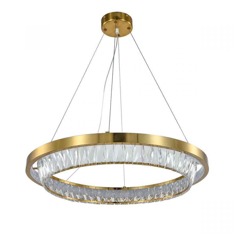 Подвесной светодиодный светильник Indigo Riva 12045/1P Brass V000102L