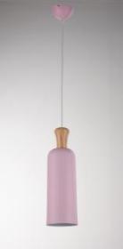 Светильник подвесной Alfa Light F3524-23 Pink E27*1