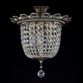 Потолочный светильник Artglass Artemis II. Brass Antique CE