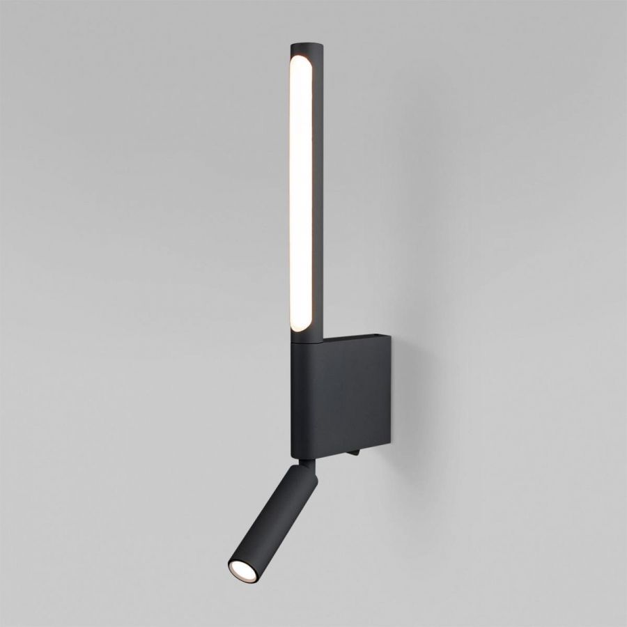 Настенный светодиодный светильник Elektrostandard Sarca LED черный 4000К 40111/LED a063692