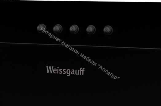 Вытяжка Weissgauff Sigma 60 PB BL чёрный