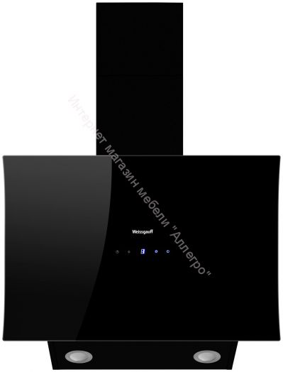 Вытяжка Weissgauff Merga 60 BL Sensor чёрный