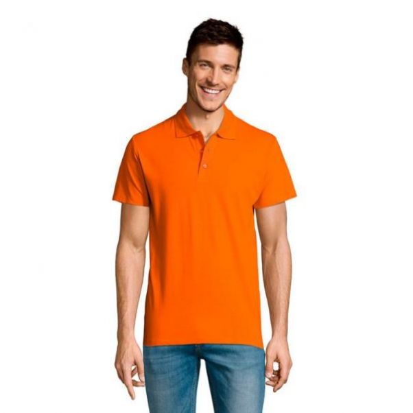 Поло SUMMER оранжевое