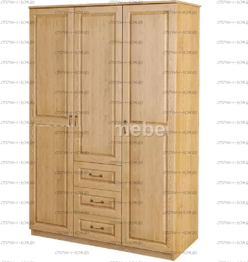 Шкаф 3-дверный ECO-2 (120х45х190)