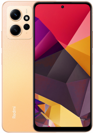 Смартфон Xiaomi Redmi Note 12 4G 4/128 ГБ, Dual nano SIM, Sunrise Gold RU