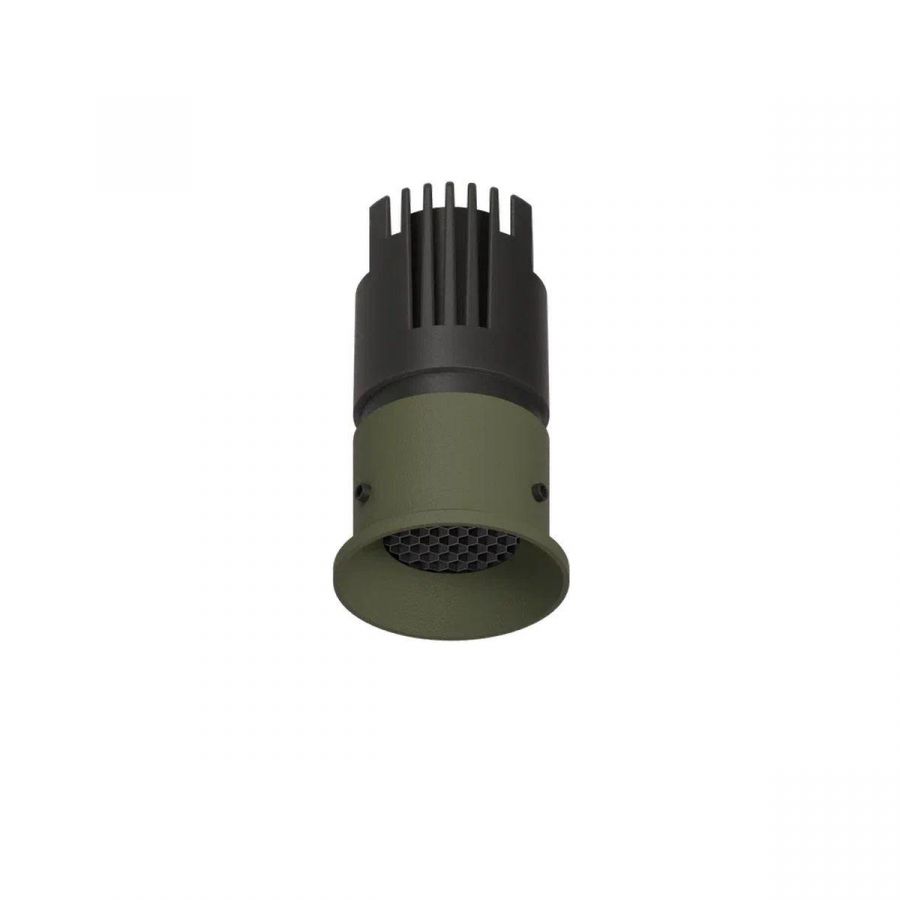 POINTS Точечный светильник GLAZ S LED 220В 6Вт 3000К CRI90 15° NO-DIM пепельно-зеленый