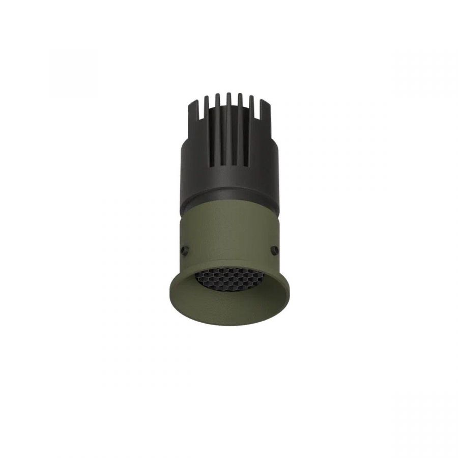 POINTS Точечный светильник GLAZ S LED 220В 6Вт 3000К CRI90 36° NO-DIM пепельно-зеленый