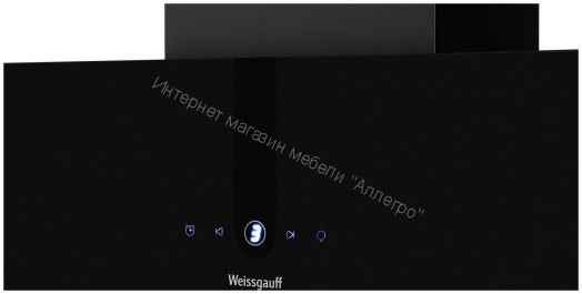 Вытяжка Weissgauff Mira 900 Bl Sensor чёрная