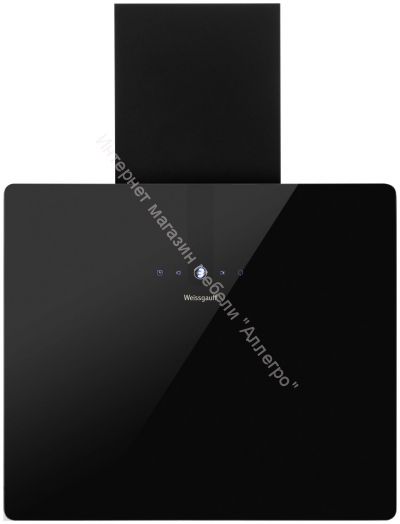 Вытяжка Weissgauff Mira 900 Bl Sensor чёрная