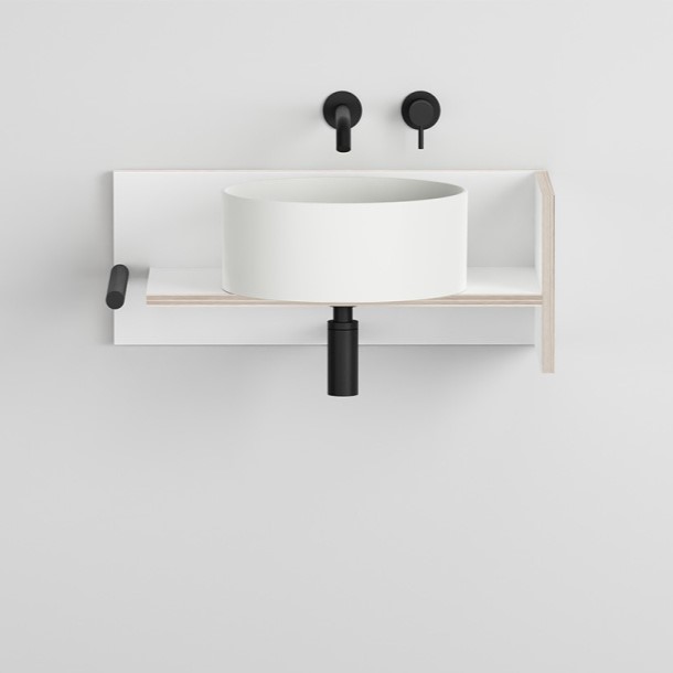 Изображение Мебельная композиция Cielo Theo 70 THMF70/THMF70SF из материала Fenix 70х38 см