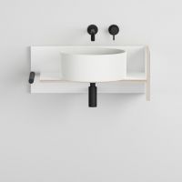 Мебельная композиция Cielo Theo 70 THMF70/THMF70SF из материала Fenix 70х38 см схема 1 Мебельная композиция Cielo Theo 70 THMF70/THMF70SF из материала Fenix 70х38 см схема 1