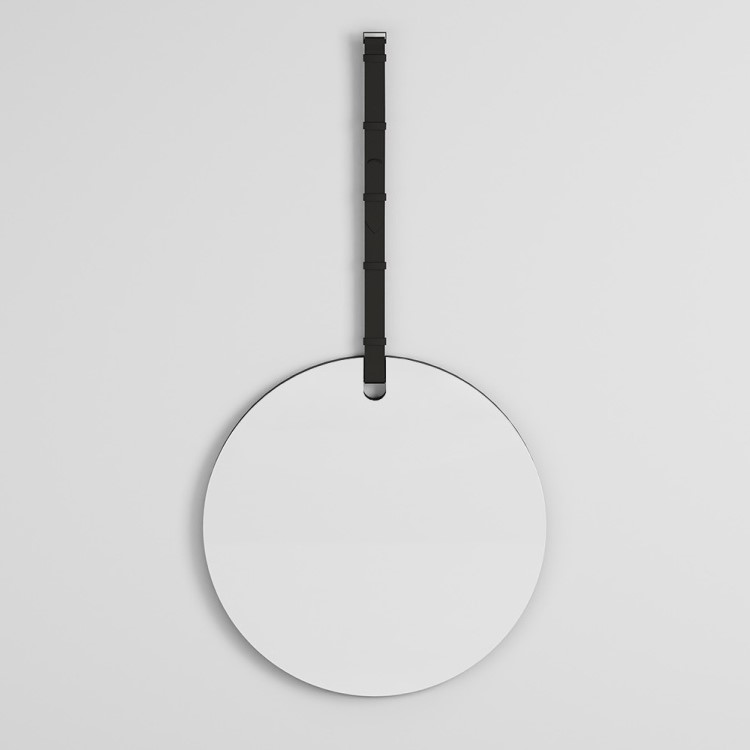 Зеркало одностороннее с кожаным ремнем Cielo I Catini SPMFC диаметр 60 см