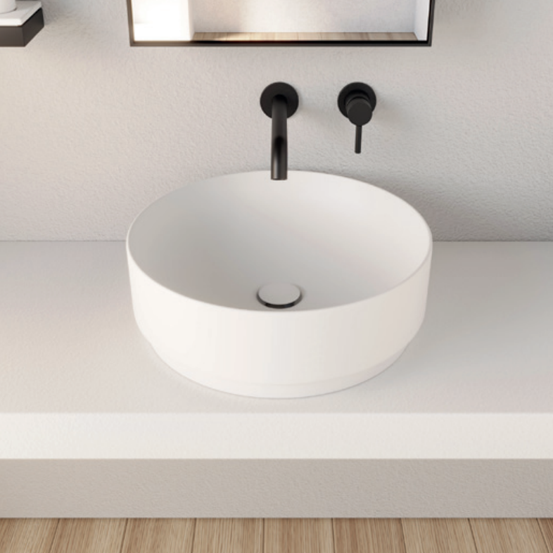 Изображение Накладная раковина Cielo Mare MRLAT круглая, диаметр 45 см