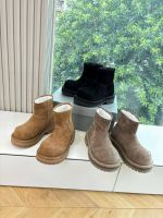 Ботинки Balenciaga с мехом Premium