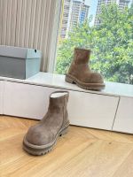 Ботинки Balenciaga с мехом Premium