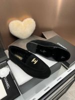 Лоферы Chanel с мехом Premium