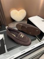 Лоферы Chanel с мехом Premium