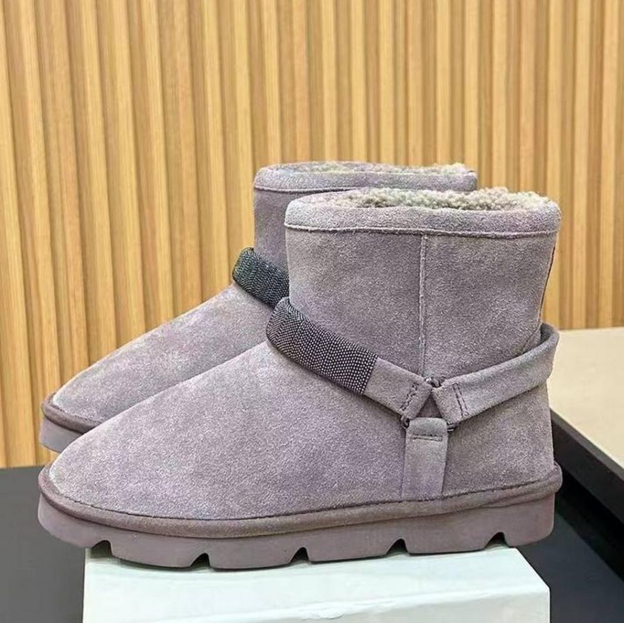 Угги Brunello Cucinelli с мехом Premium