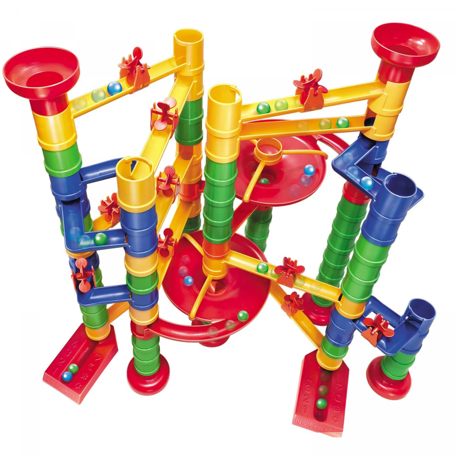 Конструктор-игровой набор "Весёлые горки" 113 деталей