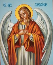 Икона Архангел Селафиил (Молитвенник Божий) (UV-печать)(10210)