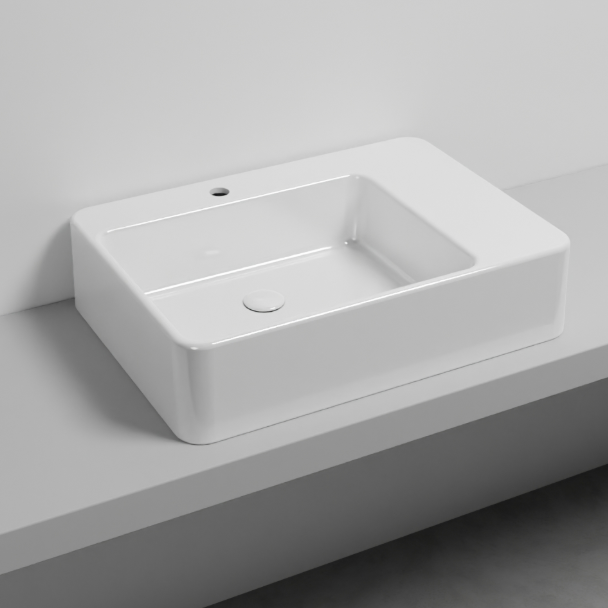 Подвесная овальная раковина Cielo Marcel MALA/MALASF 70х50х17 см