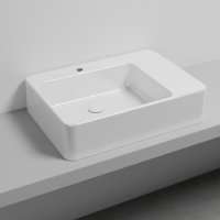 Подвесная овальная раковина Cielo Marcel MALA/MALASF 70х50х17 см схема 1