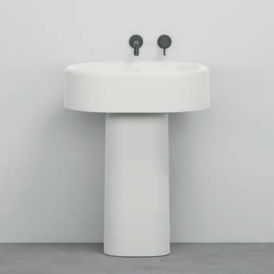 Пьедестал для раковины Cielo Itaca ITCOLC 21х30х67 см слив в пол