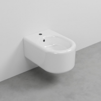 Биде подвесное Cielo Itaca ITBS с 1 отверстием под смеситель, крепеж в комплекте схема 1