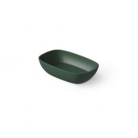 Раковина Dea Design DD9079 600 11 60x36xh14 см настольная овальная Dark Green №11 схема 1