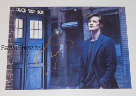 Автограф: Мэтт Смит. Доктор Кто / Doctor Who