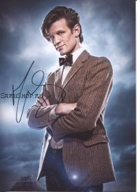 Автограф: Мэтт Смит. Доктор Кто / Doctor Who
